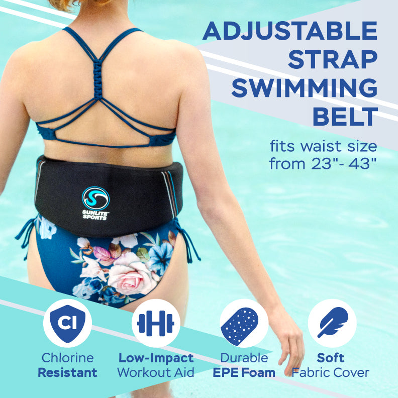 Aqua Fitness Complete Set With Training Manual, Mesh Bag, Aqua Dumbbells, Swim Belt and Aqua Cuffs
