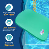 Adult Swimming Kickboard Premium EVA Foam (Green)