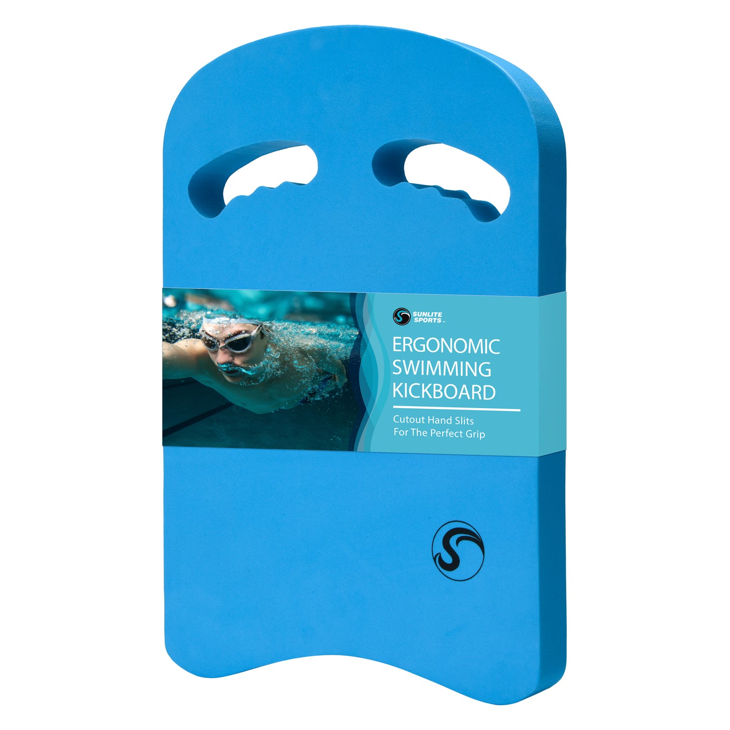 Kickboard With Ergonomic Handles (Blue)
