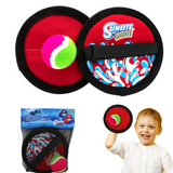 Toss and Catch Pad Ball Game (Red) - Sunlite Sports
