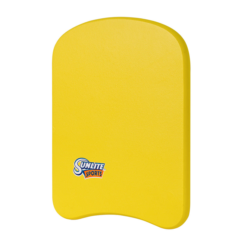 Junior Swimming Kickboard Premium EVA Foam (Yellow) - Sunlite Sports