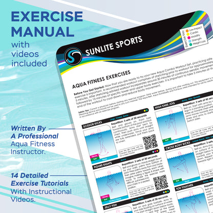 Aqua Fitness Complete Set With Training Manual