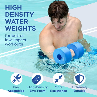 Aqua Fitness Complete Set With Training Manual, Mesh Bag