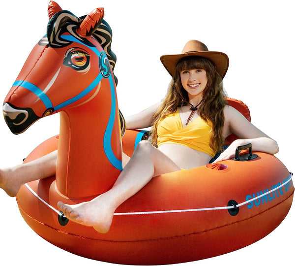 Horse River Raft Inflatable 53 Inch - Sunlite Sports