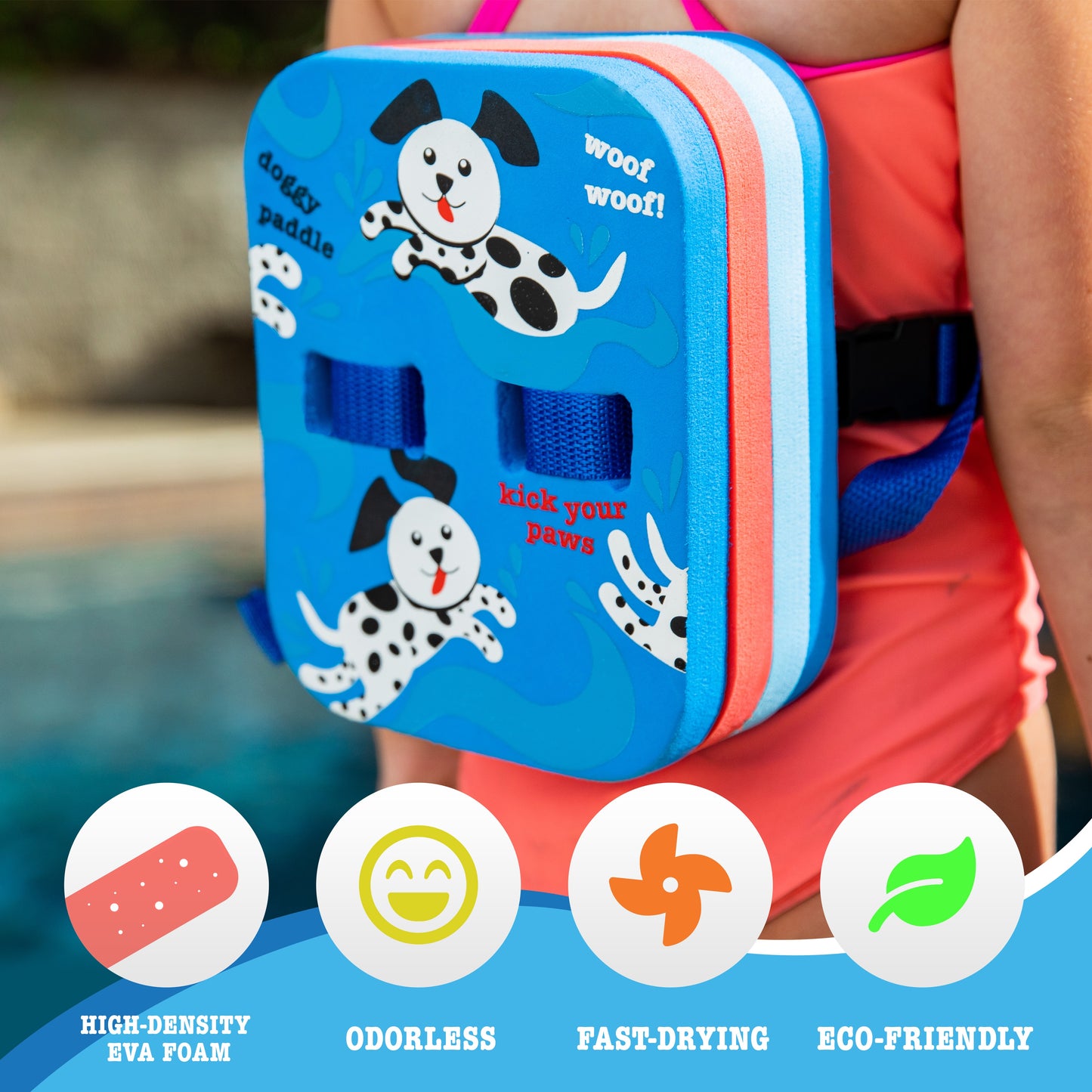 Kids Pool Back Float - Doggie