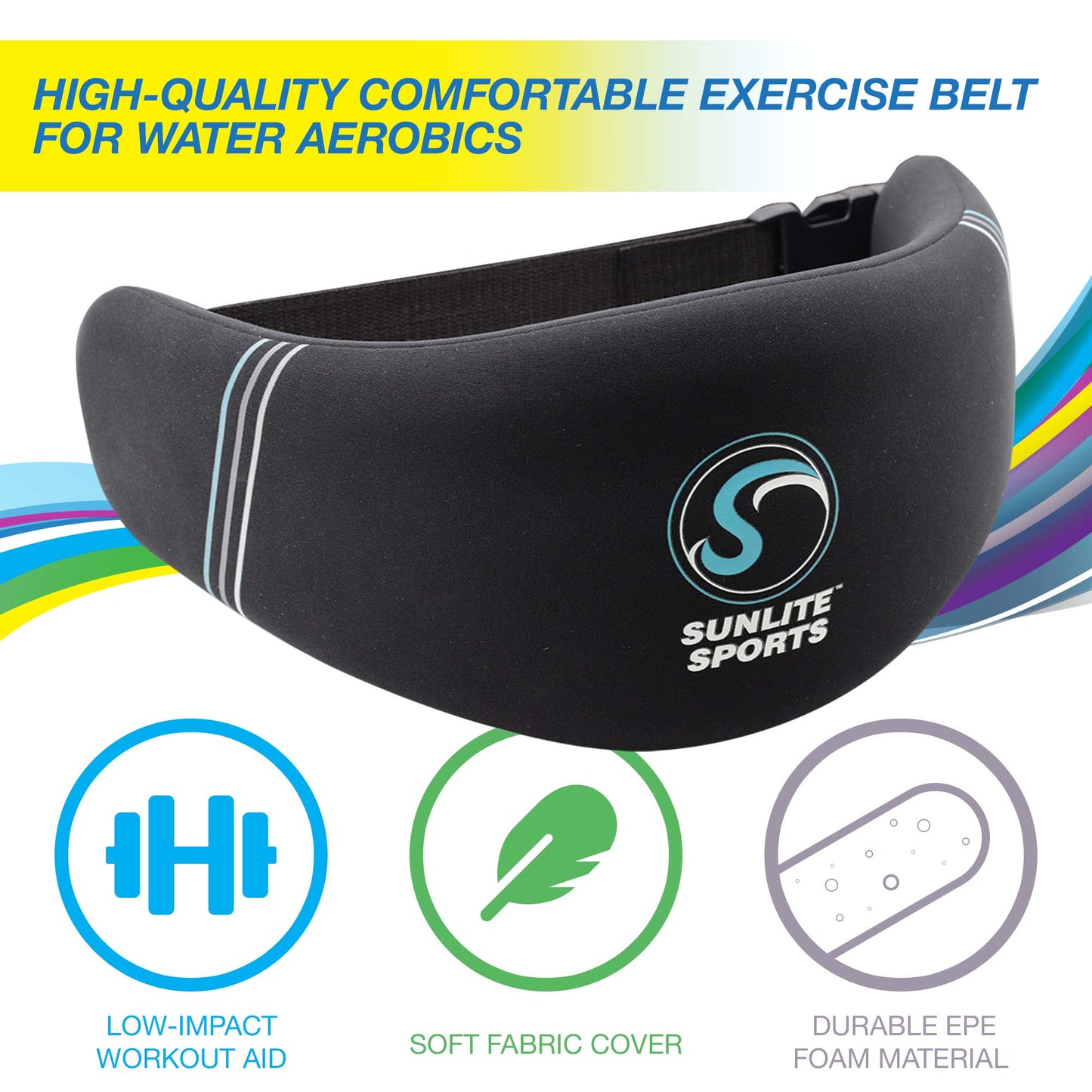 AquaFitness Deluxe Flotation XL Swimming Belt