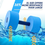 XL Water Dumbbells (Blue)