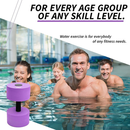 Large Water Dumbbells (Purple)