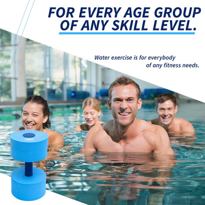 Large Water Dumbbells (Blue)