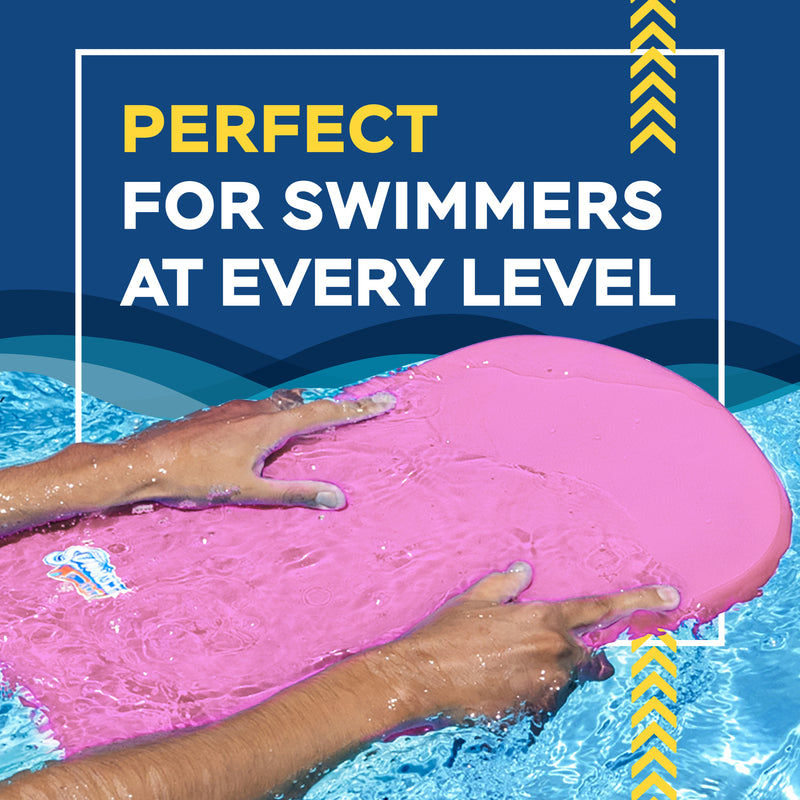 Adult Swimming Kickboard Premium EVA Foam (Pink)