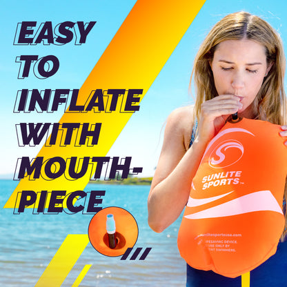 2-in-1 Swim Buoy and Dry Bag with Storage Compartment