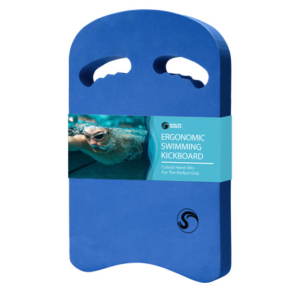 Kickboard With Ergonomic Handles (Navy Blue)