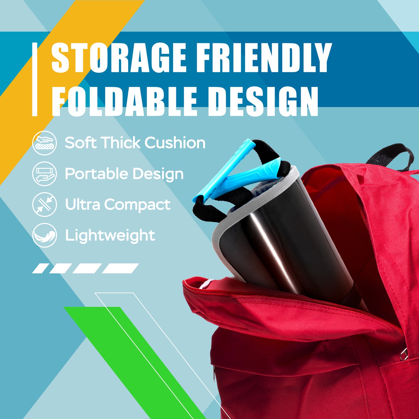 Premium Captain Ice Racer 45" with LED Foldable Snow Sled