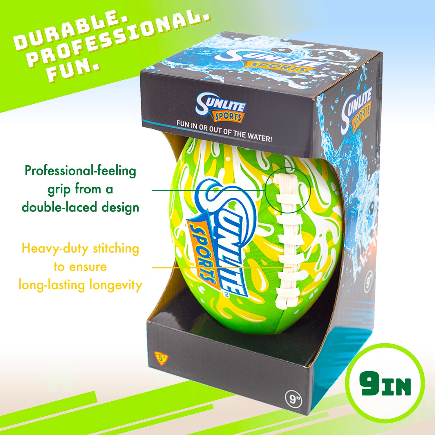 Get Ready for Fun with the Water Football (Grren) Water Football with