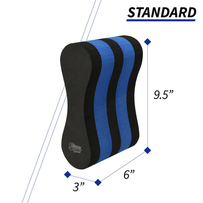 Pull Buoy Premium EVA Foam (Black/Blue)