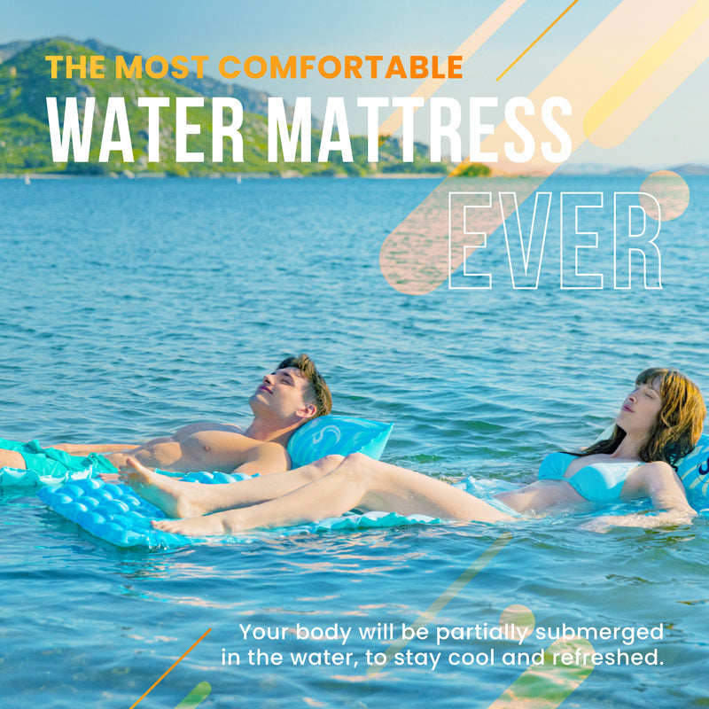 Inflatable Water Mat Float (Pack of 2)