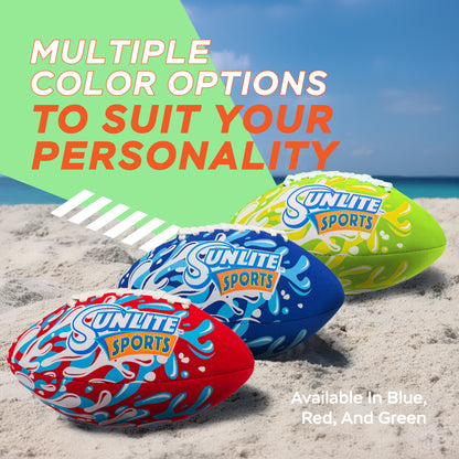 Ballon Football Américain Néoprène Sunflex Camo Blue - Léger & Robuste Pour Plage