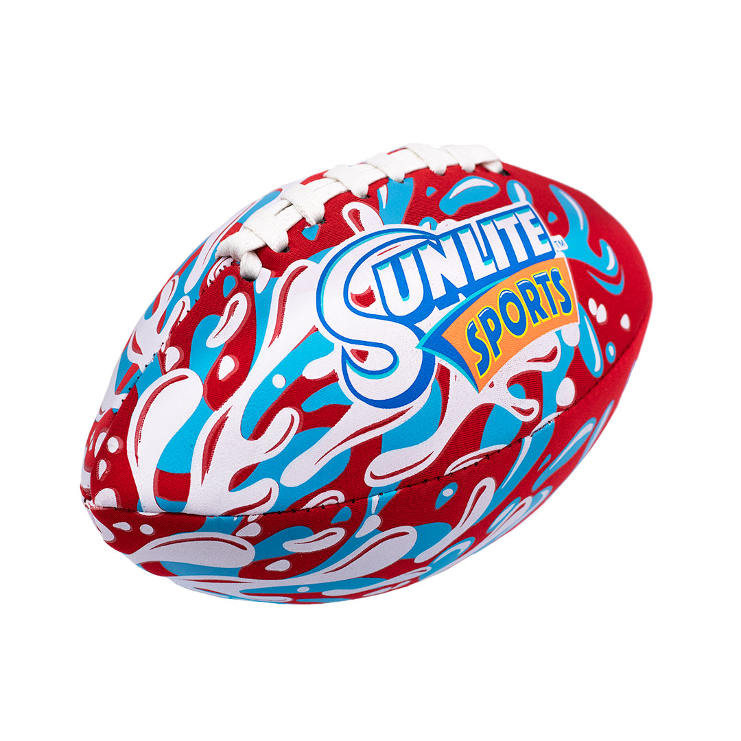 Get Ready for Fun with the Red Water Football Perfect for Pool Parties! Sunlite Sports