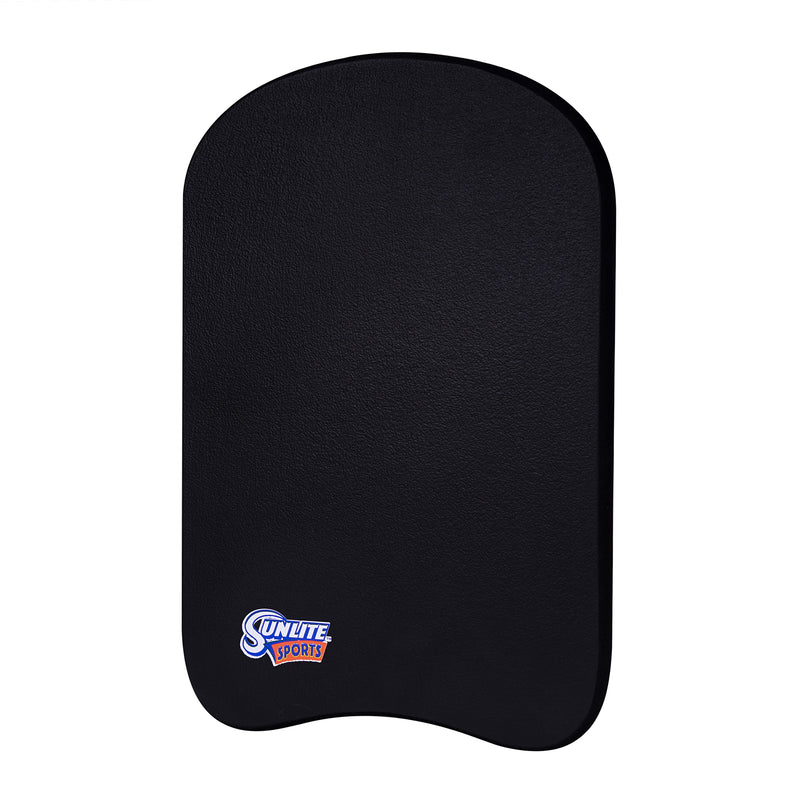 Adult Swimming Kickboard Premium EVA Foam (Black) - Sunlite Sports