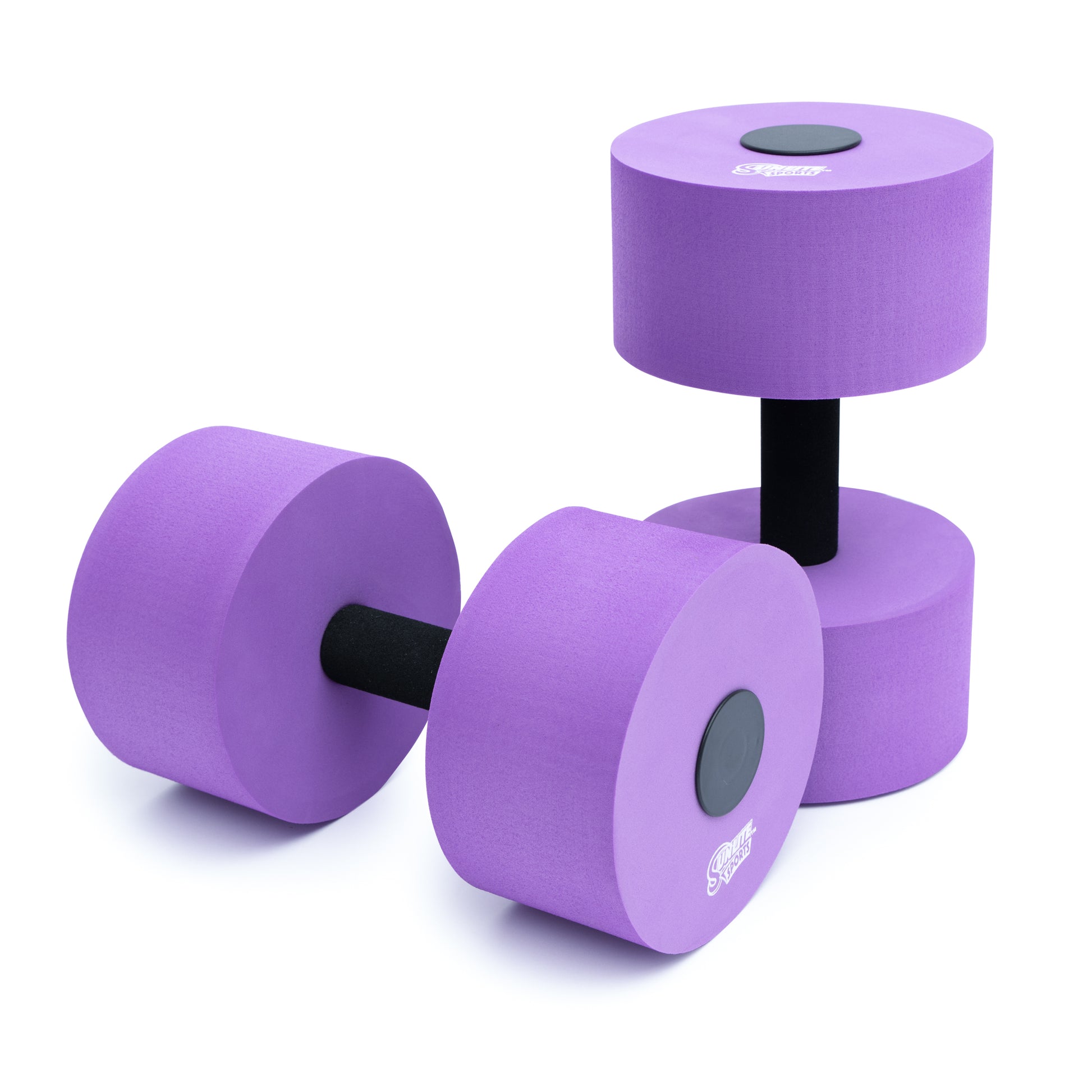 Large Water Dumbbells (Purple) - Sunlite Sports